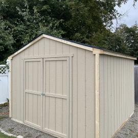 Princento 10x10 shed installationy in Levittown, PA.