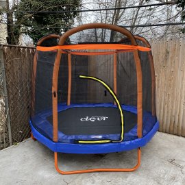 Jump and Play 7-Foot Outdoor/Indoor Trampoline Set Assembly