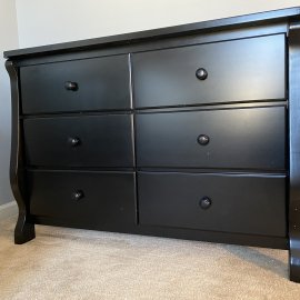 6-drawer dresser assembly 