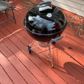 Weber Charcol Grill Assembly