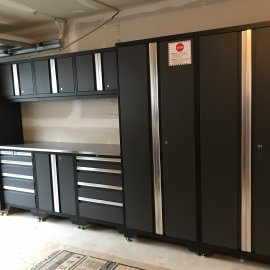 Metal garage storage cabinets Assembly