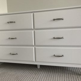 6-drawer dresser assembly 